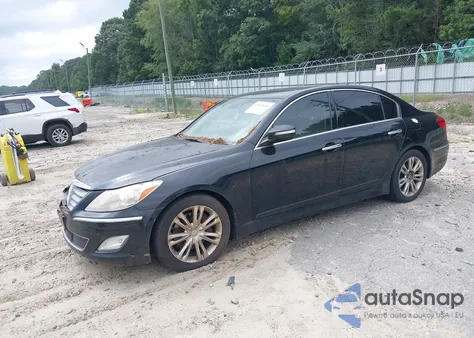 2013 Hyundai Genesis 3.8 from USA, damaged, VIN KMHGC4DD2DU234046